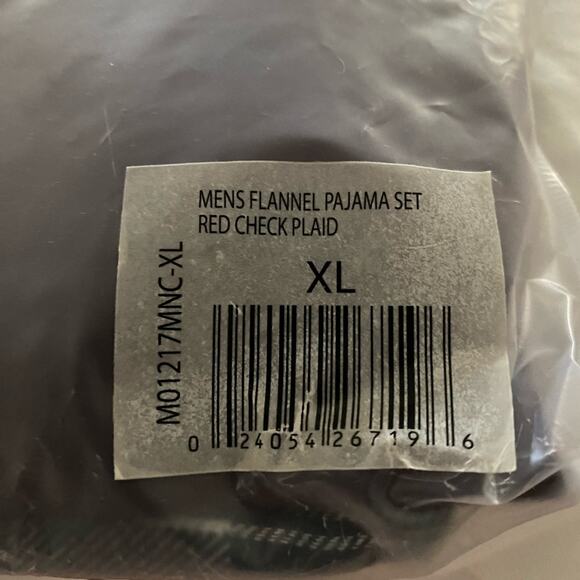 Sleephero Mens Flannel Pajamas Top & Bottom NWT PLAID Christmas Holiday PJ XL - Picture 6 of 6